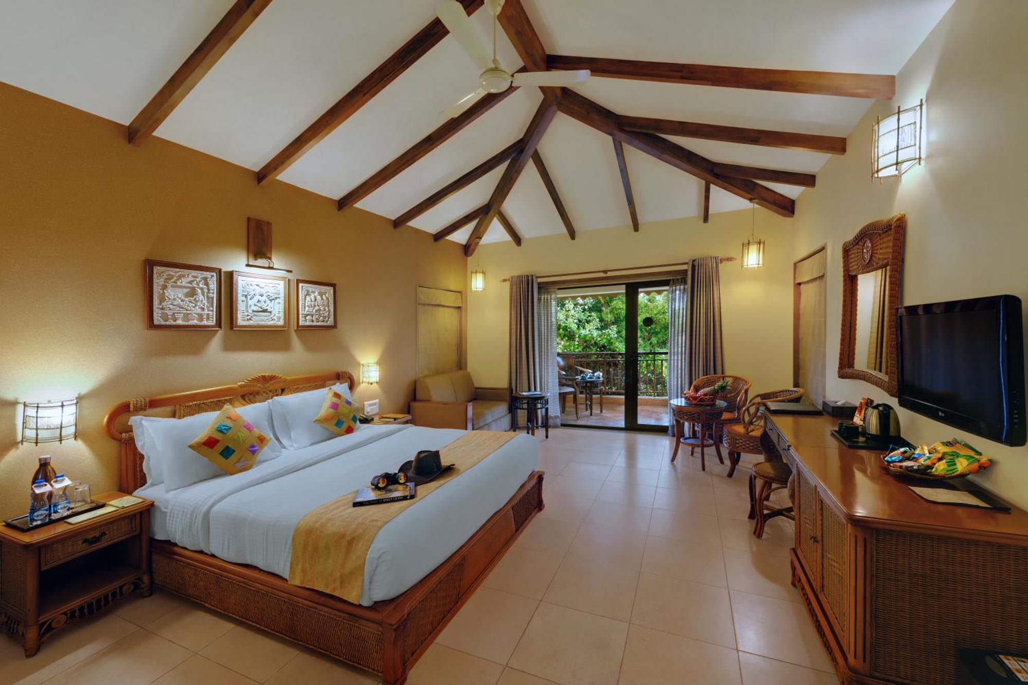 The Fern Gir Forest Resort, Sasan Gir - A Fern Crown Collection Resort Exterior foto